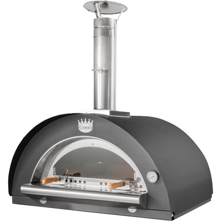 Clementi forni Family Brændefyret Pizzaovn 80x60 cm. Antracit | KitchenOne