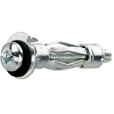 FIXX 1507728 Metallekspander M5, enkel, med skrue Grepområde 5–18 mm, 50-pakning, Innfesting
