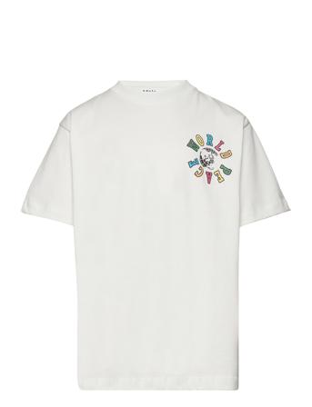 Rodney Tops T-shirts Short-sleeved White Molo