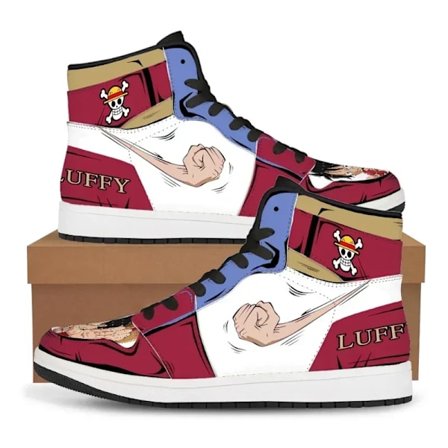 Naruto Anime Sko Herre Dropshipping Kakashi Itachi Tegneserie Cosplay Sneakers One Piece Luffy Ace Høje Løbesko Børnegave