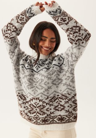 Pieces-Pcjo Ls High Neck Knit-S