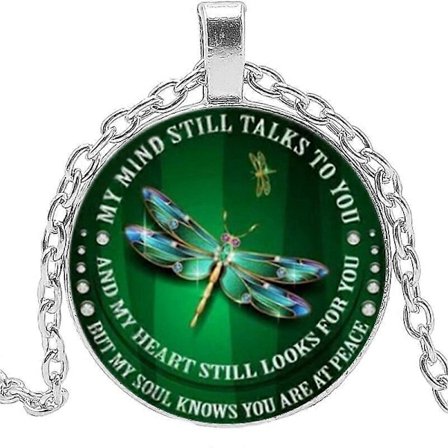 Fashion My Mind Still Talks To You Timeglass Anheng Halskjede Herre og Dame Smykker Genser Kjede [DB] 1 Sølv