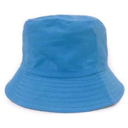 Svart Fiskehatt Bucket Hat Beanie Hat blå en størrelse