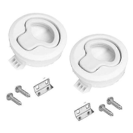 Båtlås Flush Pull Lås Rund Drag Lås Marin Lucka Lås För Båt Däck Husbil Skåpdörr Lådor