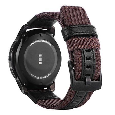 Stilrent Nylonarmbånd - Samsung Galaxy Watch S3 Frontier