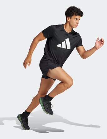 adidas Performance Run It Short - Black - XL 18 cm