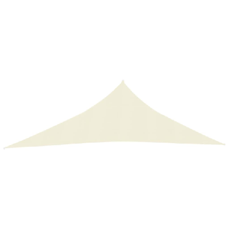 Vidaxl Solsegel 160 G/m² Gräddvit 4x5x6,8 M Hdpe Creme