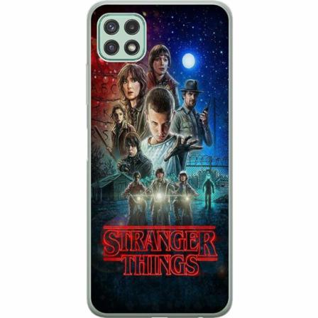 Samsung Galaxy A22 5g Genomskinligt Skal Stranger Things