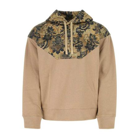 Versace Jeans Couture, Hoodies Beige, Heren, Maat:XS