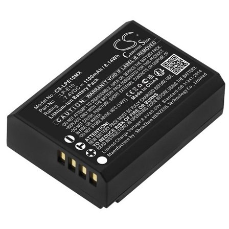 Canon Kompatibelt Kamerabatteri – 1100 mAh 7,4 V Li-ion