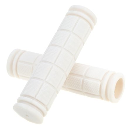 1 Par Handtag Cykel Gummi VIT.PR