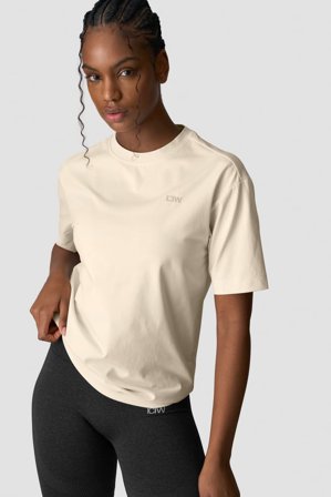 Everyday Cotton T-shirt Cream