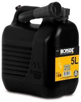 Ironside 202486 Bränsledunk HDPE-plast 5 l, Förvaring