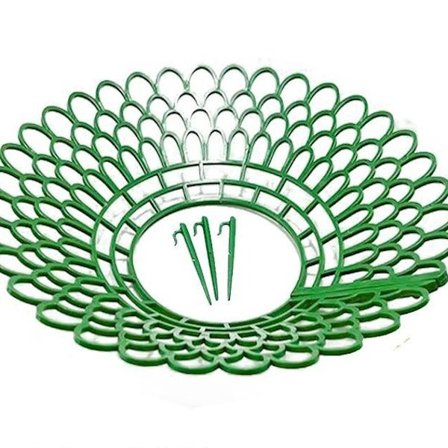 10-pack växtstöd, jordgubbsväxtstöd för trädgårdsarbete, Str