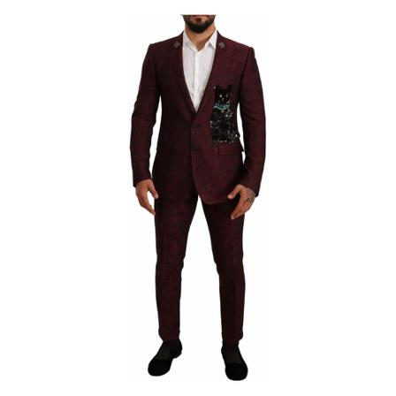 Dolce & Gabbana - Kostymer - Röd - Herr - Storlek: M, Herr, Storlek: M
