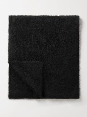 Soft Goat - Alpaca Scarf - Cashmere scarf - One Size - Black