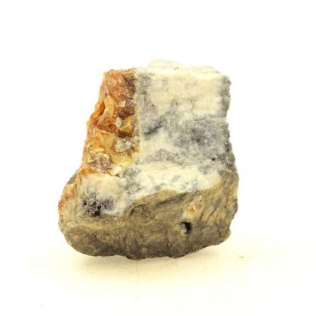 Sten og mineraler. Sphalerit. 429,50 øre. La Mure mine, Isère, Frankrig.