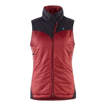 Klättermusen Alv Vest Women's Women lined vests Red L