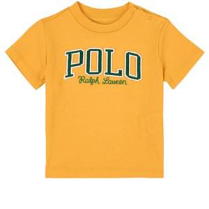 Kids - Ralph Lauren Branded T-Shirt Yellow 9 Months - Tops - 9 months - Yellow - Junge
