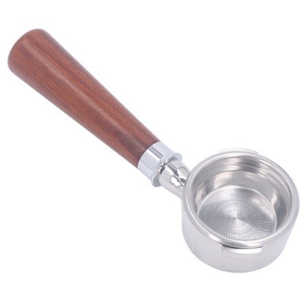 58mm Bunnløst Portafilter med Trehåndtak for GAGGIA A1 Kaffemaskin Rød Sur Gren