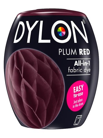 Dylon Tekstilfarve 51 Plum Red, Tøj & Bolig, Husholdning, Tekstilpleje