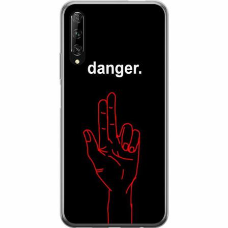 Huawei P Smart Pro 2019 Genomskinligt Skal Stranger Things