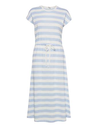 Onlmay S/S Midi Stripe Dress Jrs Blue ONLY