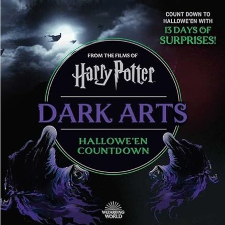 Harry Potter Dark Arts: Countdown to Halloween 9781647227227