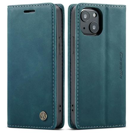 Caseme Plånboksfodral Iphone 13 - Blå Blå