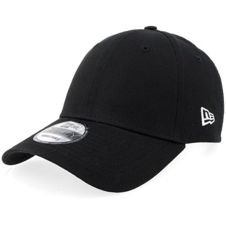 New Era - Svart adjustable Keps - Basic Black 9FORTY Adjustable @ Hatstore