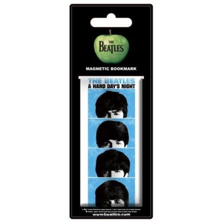 The Beatles Hard Days Night Film Magnetisk Bokmärke One Size Blu