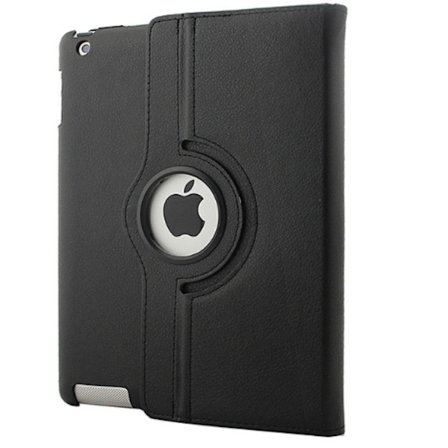 IPAD 2 3 4 SUOJA / KOTEALO MUSTA