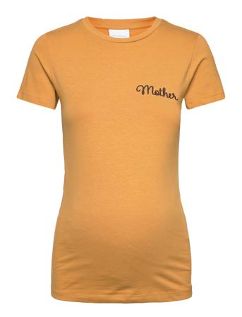 Mlcamila S/S Jrs Top A. T-shirt Gul Mamalicious