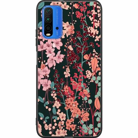 Xiaomi Redmi 9t Svart Skal Herbaceous Retro