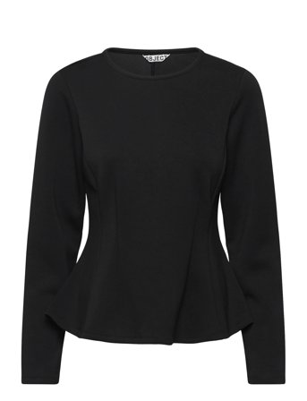 Objdorina L/S Re Sculpture Top E Wi 25 Black Object