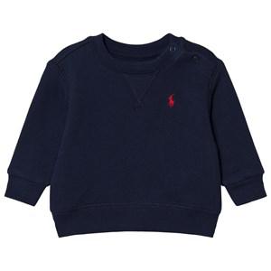 Kids - Ralph Lauren Navy Cotton Fleece Sweatshirt 24 months - Jumpers and knitwear - 24 months - Navy