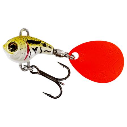 Westin DropBite Tungsten Spin Tail Jig 1,8cm 9g Pearl Stickleback