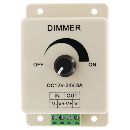 12V 8A Monokrom LED-dimmer manuell kontroll [YDE]