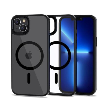 Tech-protect Iphone 14 Plus Skal Magsafe Magmat Svart/transparen