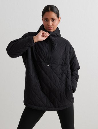 aim ́n Oversized Quilted Anorak - Black - M