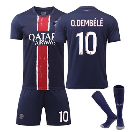 2425 Paris hjemmefotballdrakt O.DEMBELE sett A{HH}