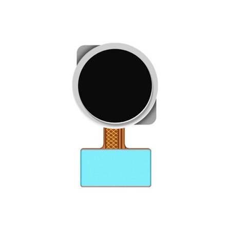 Xiaomi Redmi Note 7 / Note 7 Pro hemknapp med anslutningskabel Svart