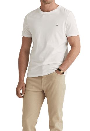 Morris T-shirt T-shirts Herr Vit XL