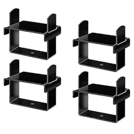 4 stk. bladfjederklemmesæt til 2,5" brede bladfjedre - Stabiliser og kontroller køretøjets affjedring