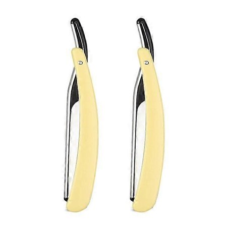 Barberkniv i rustfritt stål med rett kant