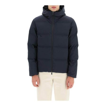 Herno, Down Coats Blauw, Heren, Maat:XL,polyester