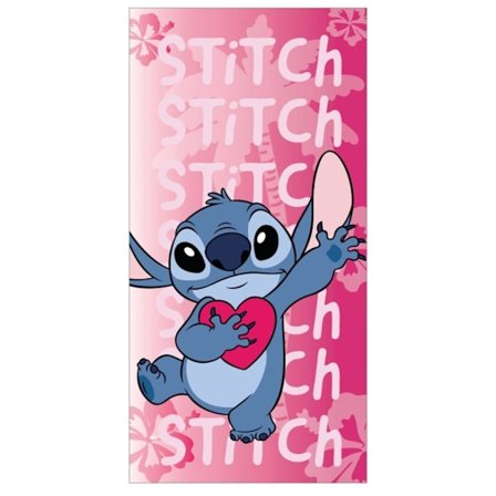 Disney Lilo & Stitch Badehåndklæde Strandhåndklæde 70x140cm Hurtigtørrende Børne Tegneserie Håndklæde
