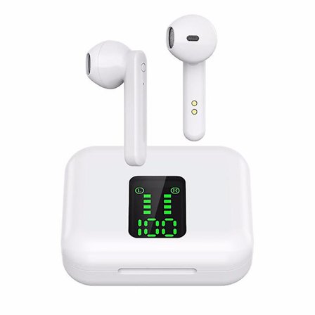 [bluetooth5.0 8d Stereo Sound] Tws Bluetooth-hörlurar Trådlösa Bluetooth-hörlurar Vattentäta Sporthörlurar Brusreducerande Hörlurar Med Led-skärm