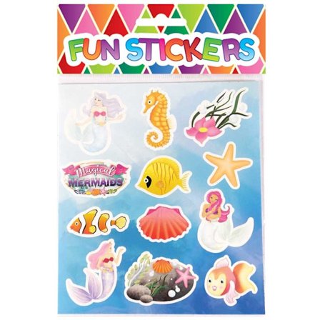 Havfrue 96 stk klistermærker mermaid stickers