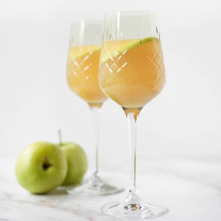 Frederik Bagger Crispy Madame Hvitvinsglass Emerald_2stk